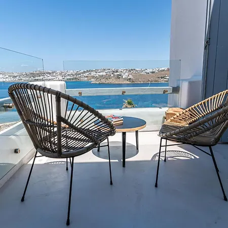 Carpe Diem Mykonos ,heated Pool! Орнос
