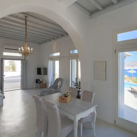 Carpe Diem Mykonos ,heated Pool! Вилла Орнос