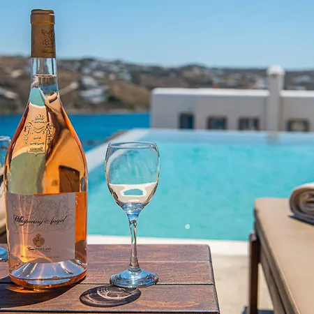 Carpe Diem Mykonos ,heated Pool! オルノス