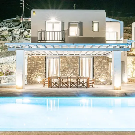 Carpe Diem Mykonos ,heated Pool! ヴィラ オルノス
