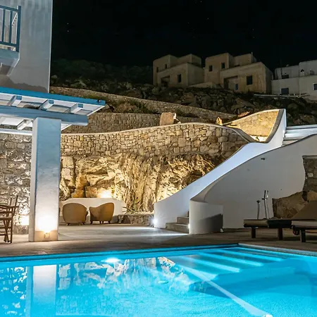Carpe Diem Mykonos ,heated Pool! * オルノス