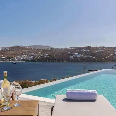 ヴィラ Carpe Diem Mykonos ,heated Pool!