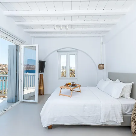 ヴィラ Carpe Diem Mykonos ,heated Pool! オルノス